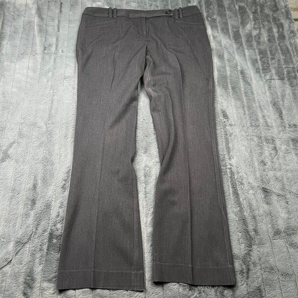 Studio 400 The Limited Drew Fit Dress Pants Gray Bootcut Trousers 12R 14951